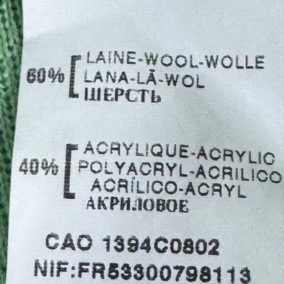 Rodier Women's Vintage Wool Blend Pull On Side Slit Skirt Sz 40/US Medium - Picture 6 of 7